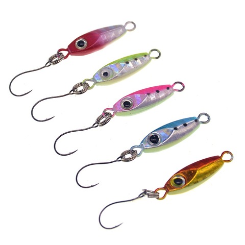 Small Decoys Metal Jigs Fishing Lure 3g/6g Jigbait Single Hook Artificial Lures Hard Baits 1 Piece Sale ► Photo 1/6