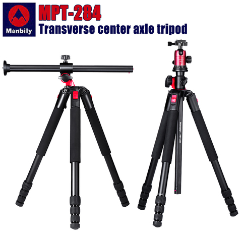 Manbily MPT-284 Tripod Professional Multi-function Horizontal Centering Photography Triangle Bracket for Digital SLR Cameras ► Photo 1/6