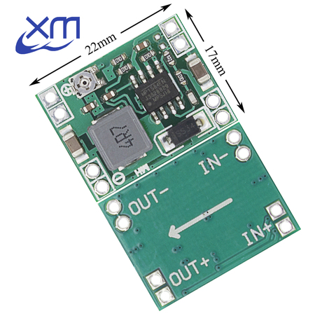 1PCS XM1584 Ultra-small size DC-DC step-down power supply module 3A adjustable step-down module super LM2596 A43 ► Photo 1/2