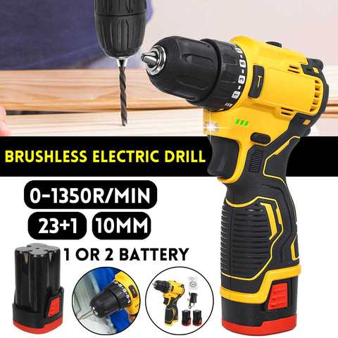 18V Electric Screwdriver Mini Wireless Driver With Lithium-Ion Battery Cordless Drill  Home DIY Power Tools ► Photo 1/6