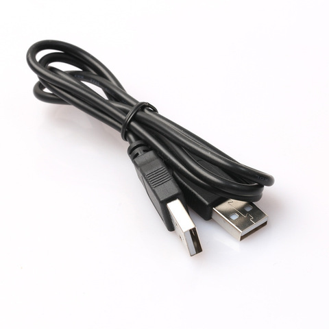 Double USB computer extension cable 0.5M 1.2M USB 2.0 Type A Male to A Male Cable Hi-Speed 480 Mbps Black ► Photo 1/4