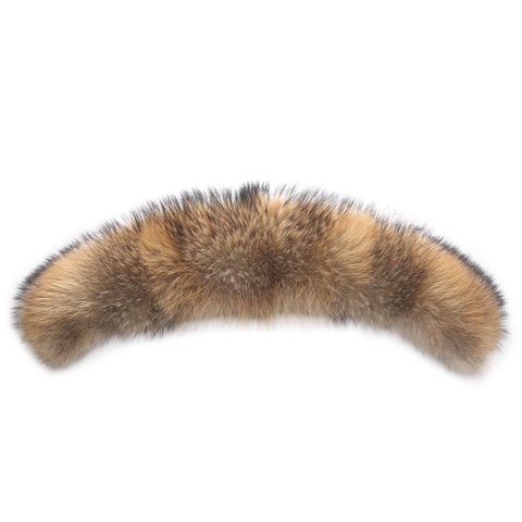 LaVelache 100% Real Fox and Raccoon Fur Collar Big Large Fur Scarf воротник меховой ► Photo 1/6