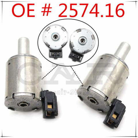 2PCS For Renault Gearbox for Fiat Citroen Peugeot AL4/DP0 EPC Solenoid Solenoids 2574.16 257416 2574-16 7701208174 0000257416 ► Photo 1/5