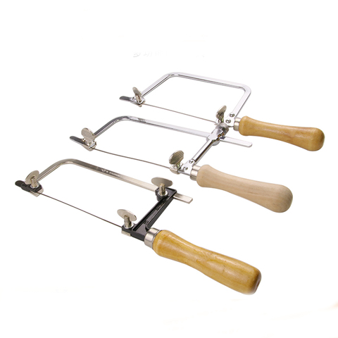 U-shape Saw Bow With Wooden Handle Fixed Adjustable Jewelry Saw Frame Diy Tools ► Photo 1/5