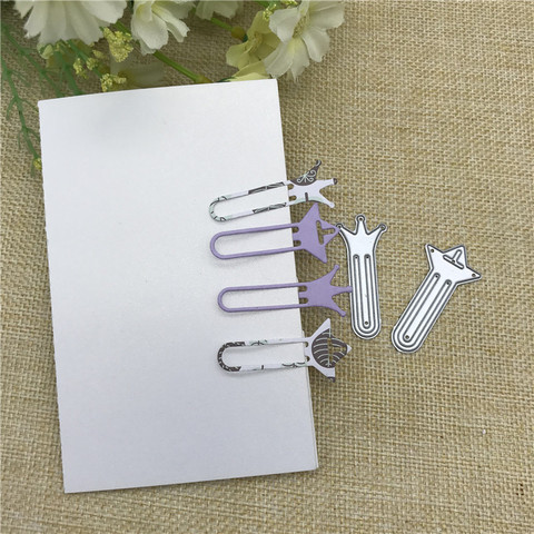 2 pC Bookmark note button Metal Cutting Dies Stencils For DIY Scrapbooking Decorative Embossing Handcraft Die Cutting Template ► Photo 1/4