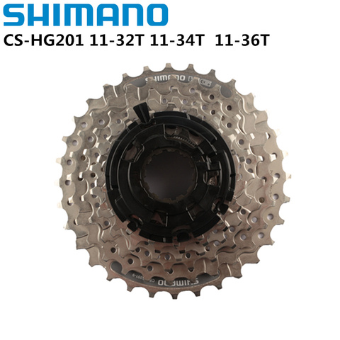 Shimano Altus HG201 HG200 9 Speed Cassette 11-32T 34T 36T For Mountain Bike Bicycle Parts Original HG200-9 HG201-9 Cassette ► Photo 1/6