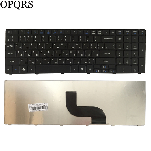 Russian Laptop Keyboard for Acer Aspire 7735 7551 5336 5410 5536 5738g 5252 7740G 7750 7750G 7750ZG 7235 7235G 7250 7250G RU ► Photo 1/5