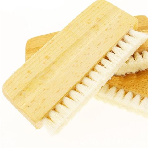 LP Vinyl Record Cleaning Brush Anti-static Goat Hair Wood Handle Brush Cleaner for Cd Player Turntable ► Photo 1/6