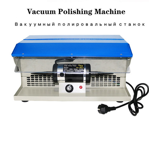 110V/220V Polishing Machine With Dust Collector Mini Polishing Grinding Motor Bench Grinder Polisher Jewelry Polisher Machine ► Photo 1/5