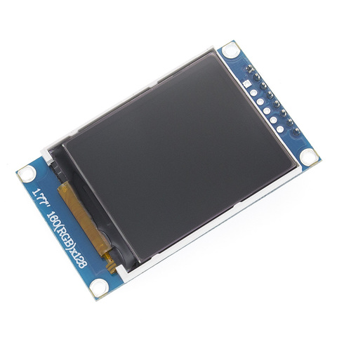 1.77 inch TFT LCD screen 128*160 1.77 TFTSPI TFT color screen module serial port module ► Photo 1/6