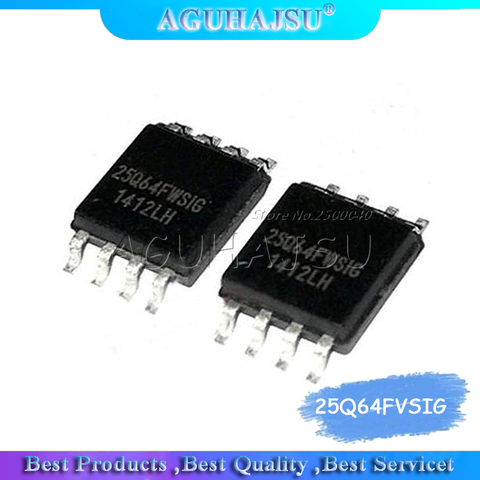 5PCS 25Q64FVSIG W25Q64FVSIG 25Q64FWSIG SOP-8 W25Q64FWSIG 25Q64BVSIG W25Q64BVSIG 25Q64 SOP8 SOP SMD new and original IC Chipset ► Photo 1/1