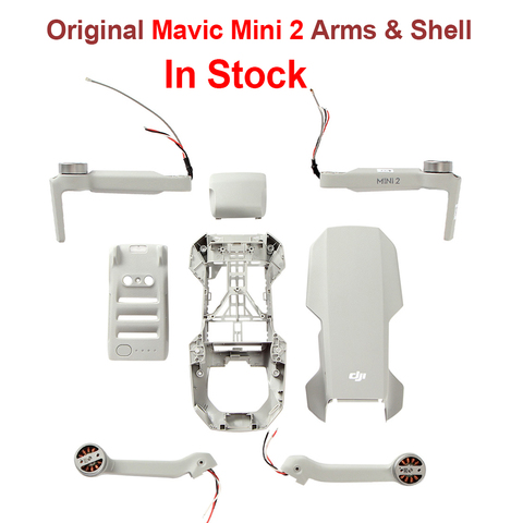 In Stock Original DJI Mini 2 Arms Body Shell Middle Frame Bottom Shell Upper Cover Mavic Mini 2 Replacement Repair Spare Parts ► Photo 1/6