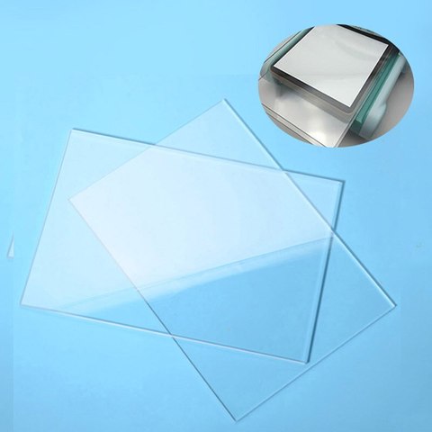 2pcs Generic Acrylic Transparent Cutting Mat Plates Pad For Embossing Cutting Machine 155mm*225mm Thickness 2.5-3mm ► Photo 1/4