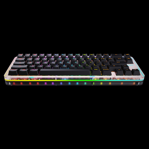 DNA65 65% Custom Mechanical Keyboard Kit PCB CASE hot swappable switch support lighting effects with RGB switch led ► Photo 1/5