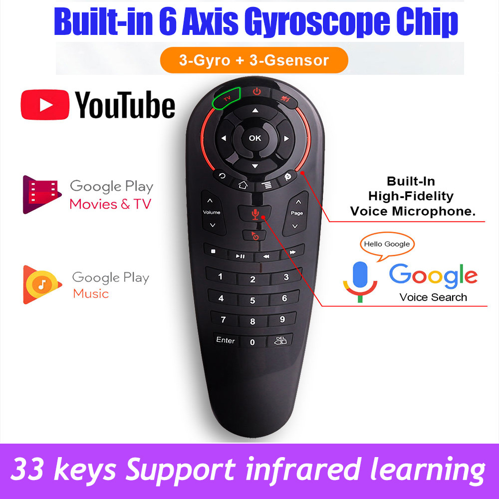 Price History Review On G30 Voice Remote Control Air Mouse Wireless Mini Keyboard Support Google Assistant 33 Keys With Ir Learning For Android Tv Box Aliexpress Seller China Smartview
