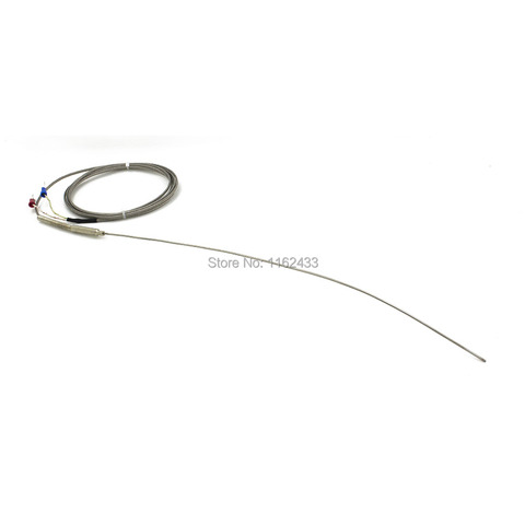 FTARP08 K J type 2m metal screening cable 300mm flexible probe thermocouple temperature sensor ► Photo 1/4