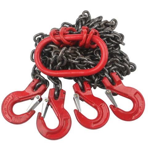 Lifting chain sling legs double hook combination spreader mold parts chain hoists 2T 1meter ► Photo 1/6