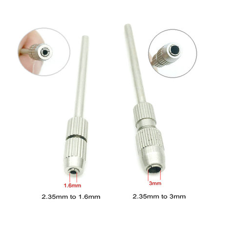 1Pc Dental Drill Bur Adapter Converter 2.35mm To 1.6mm / 2.35mm To 3mm Shank Polisher for Dental Lab ► Photo 1/5