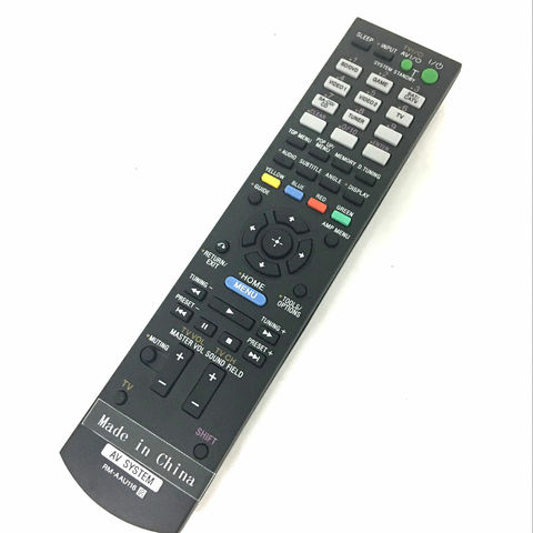 Remote Control For Sony STR-DN850 STR-DH750 RM-AAU135 STR-DN840 STR-DH830 RM-AAU113 AV Receiver ► Photo 1/1