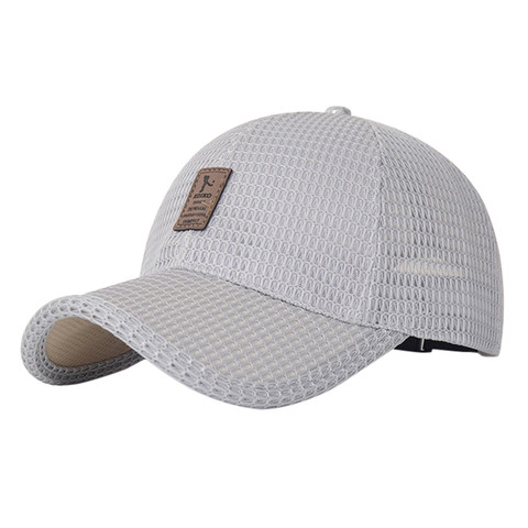 Summer Mesh Cap baseball cap Hat men outdoor trucker cap dad sport caps golf 2022 ► Photo 1/5