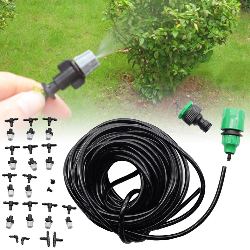Irrigation Misting Nozzles Kit Garden Cooling System Irrigation Accessories Set 