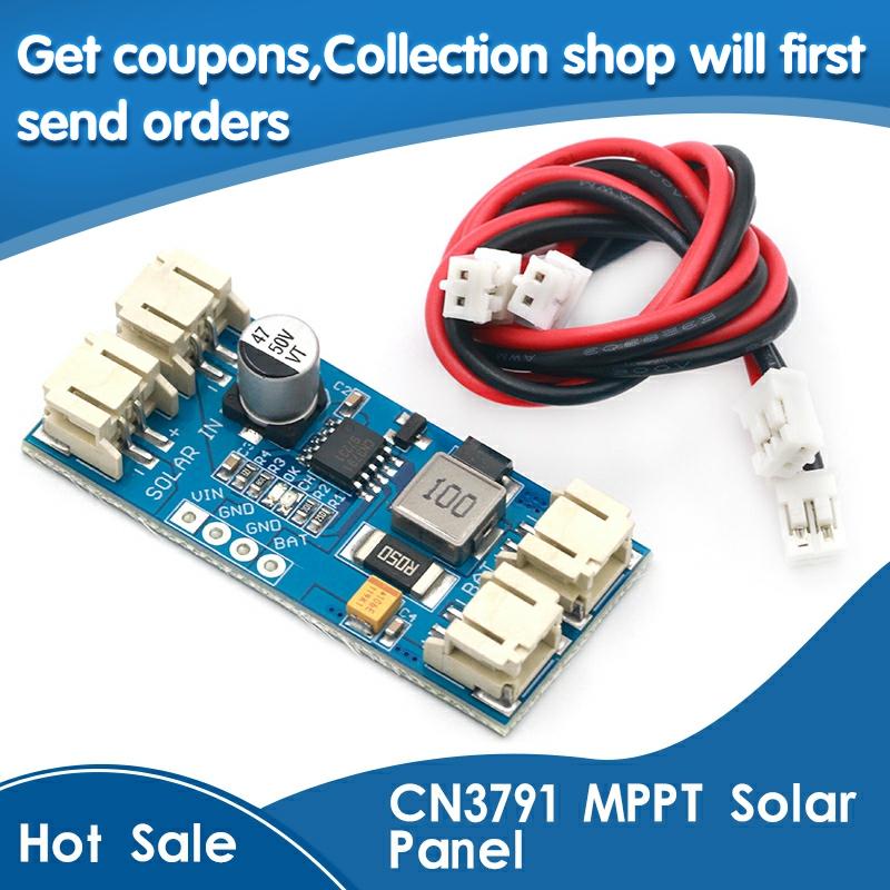 1 Cell Lithium Battery Charge 3.7V 4.2V CN3791 MPPT Solar Panel Regulator Controller Solar Panel Charger Board Controller Module ► Photo 1/1