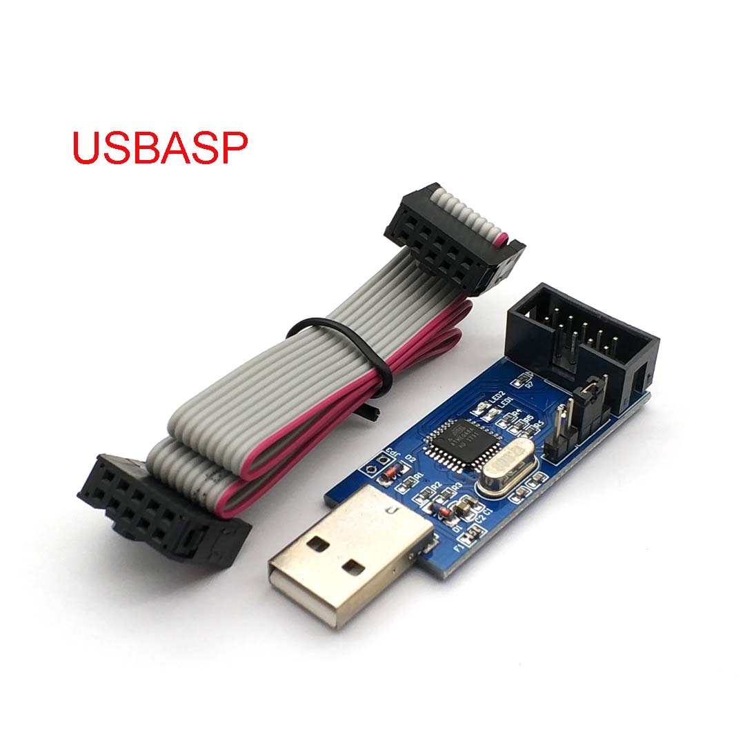 Black USBASP USBISP AVR Programmer USB ATMEGA8 ATMEGA128 