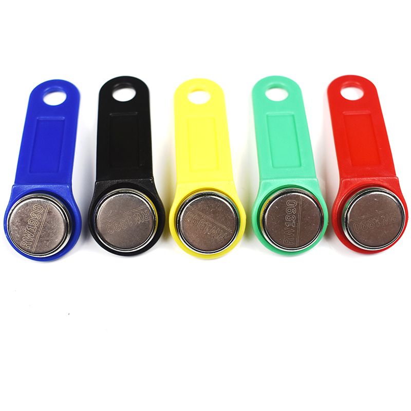 5Pcs All Kinds 5 Colors DS 1990A-F5 TM Card iButton Tag wall-mounted holder
