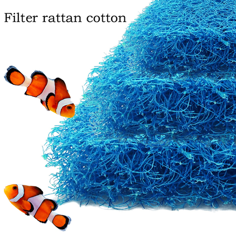 Fish Tank Filter Rattan Cotton Aquarium Biochemical Cotton Fish Pond Filter Material Culture Felt Fish Tank Thicken Encryption ► Photo 1/6