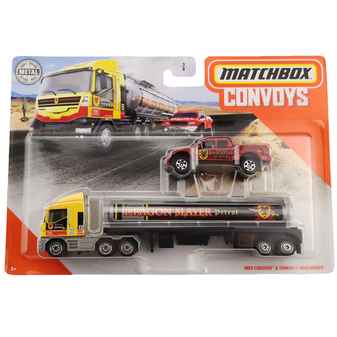 Matchbox Convoys MBX CABOVER TANKER and BADLANDER  Collector Edition Metal Diecast Model Car Toys ► Photo 1/1