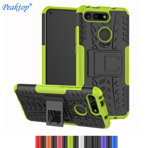 Armor Cases For Huawei Honor 5C 6C 7 7X 8C 8A 8X Max V9 Silicone Hard Rubber Bumper Covers Honor 9 Lite 9i Honor 10 lite V10 V20 ► Photo 1/6