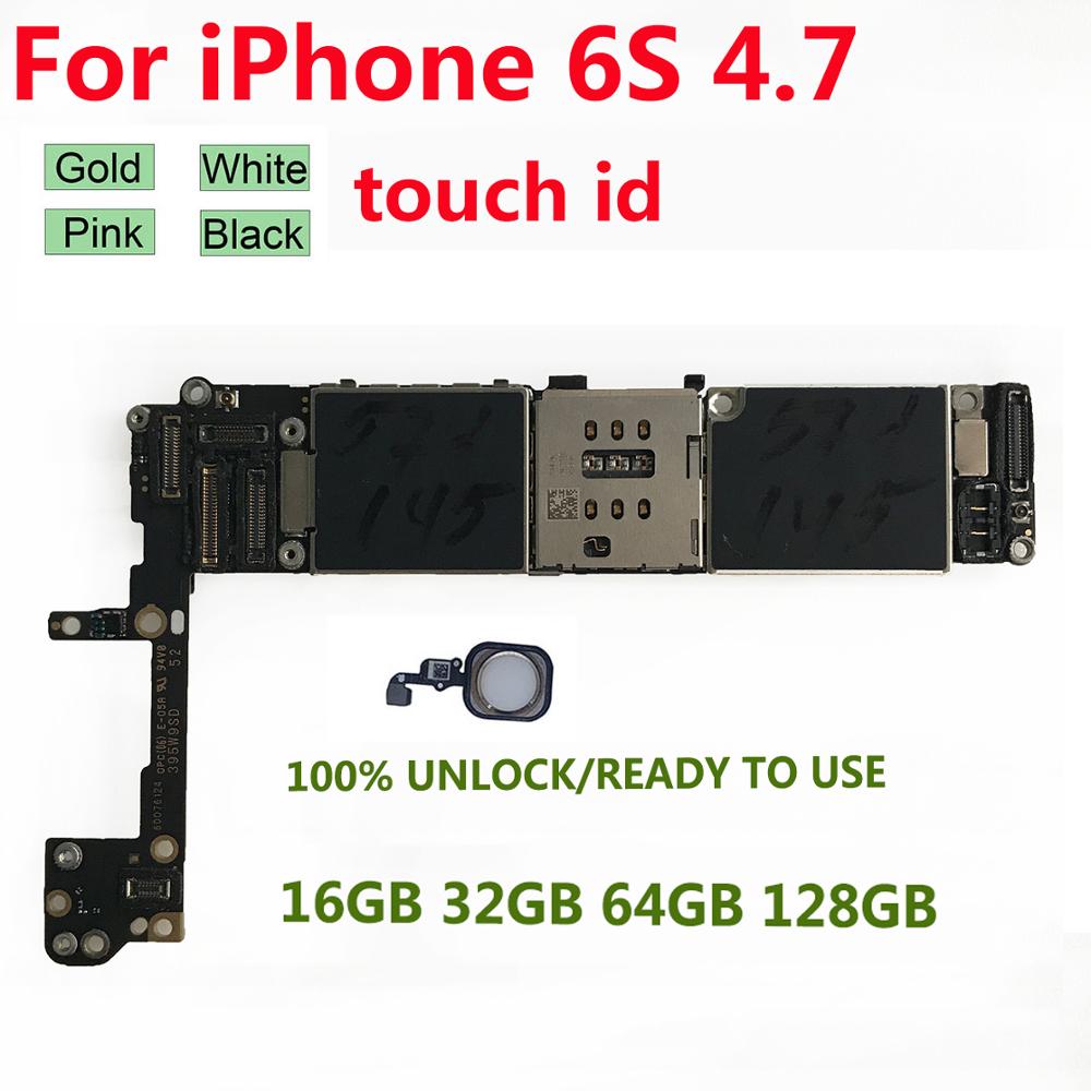 Worden Klagen Melodieus Price history & Review on Original For iPhone 6s Motherboard with Touch ID  Fingerprint 16GB 32gb 128GB 64GB Unlock iCloud For iPhone 6S Logic board |  AliExpress Seller - myphoneparts Store | Alitools.io
