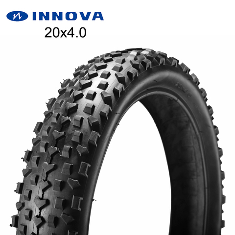 INNOVA bicycle ATV tyre beach bike tire 20*4.0 city fat bike tires 20er 60TPI ultralight 1128g wire bead large particle tire ► Photo 1/6