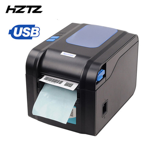 Xprinter Thermal Label Barcode Printer Receipt Label Printer Bar Code QR Code Sticker Machine 20mm-80mm Auto Stripping 370B ► Photo 1/6