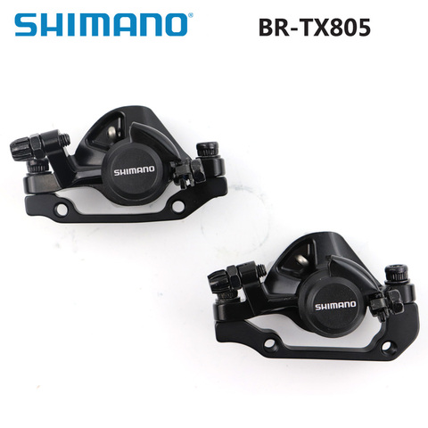 Tourney TX805 Disc Brake Caliper with Resin Pads Front Rear MTB Brake Mechanical disc brake upgrade for m375 ► Photo 1/5