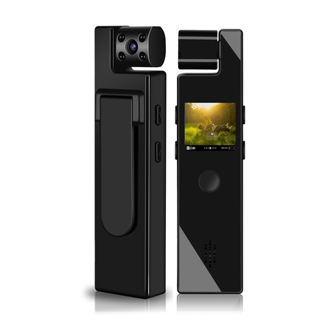Body Camera Mini Digital Camera HD Screen Night Vision Motion Detection Snapshot Loop Camcorder Sports DV Nanny Cam ► Photo 1/6
