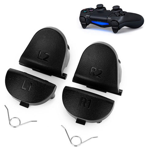 L1 R1 L2 R2 Trigger Buttons Button with Spring For PS4 Controller DualShock 4 ► Photo 1/6