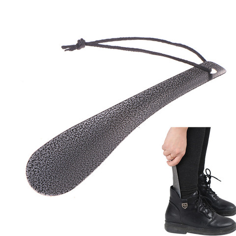 1Pc Professional Pratical Shoehorn 19CM Stainless Steel Shoe Horn Spoon Shoehorn Shoes Lifter Tool Hot sale ► Photo 1/5