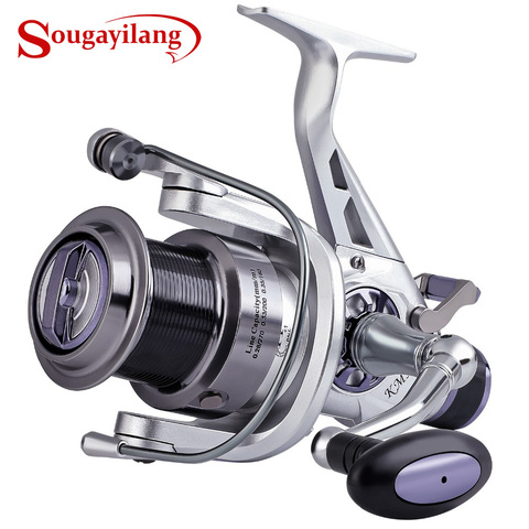 Sougayilang 11+1BB Carp Fishing Reel Coil Wheel Spinning Fishing Reel 5.2:1 High Speed Fishing Reel Pesca ► Photo 1/6