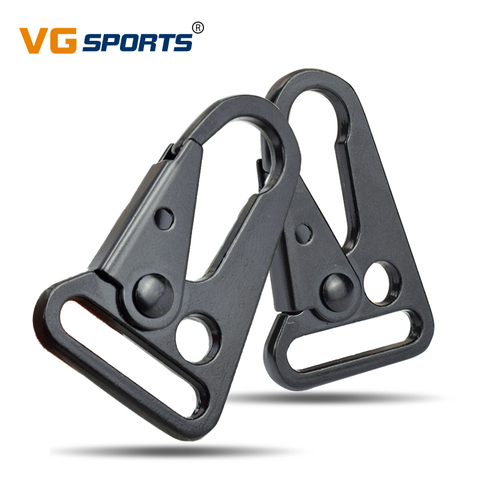 2/5pc Outdoor Olecranon Metal Hook Buckle Clasp EDC Tool Gear Hiking Tactical Carabiner Sling Snap Pocket Tool Camping Equipment ► Photo 1/6