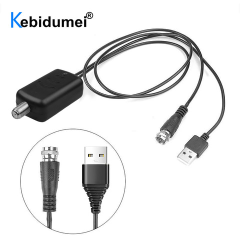 kebidumei Professional Antenna Amplifier Low Noise Signal Booster TV Antenna Digital HDTV HDTV Signal Amplifier ► Photo 1/6