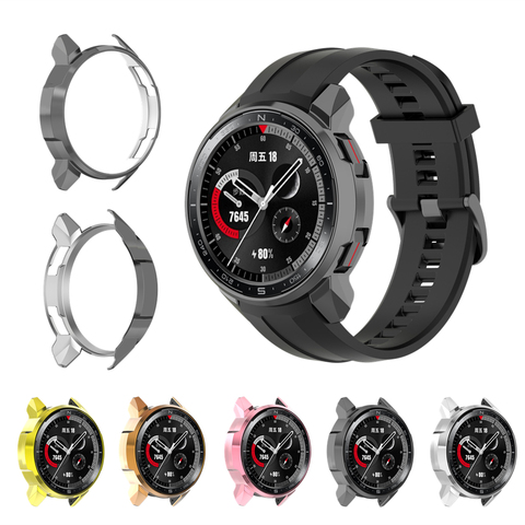 For Huawei Honor Watch GS Pro Case Cover Plating Soft TPU Protector Bumper For HONOR GS Pro Watch Cases Protective Frame Shell ► Photo 1/6