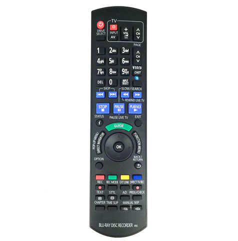 New Replacement For Panasonic Blu-ray Disc Recorder IR6 Remote Control Fit For N2QAYB000479 N2QAYB000475 DMRBW780GL DMR-BW780 ► Photo 1/4