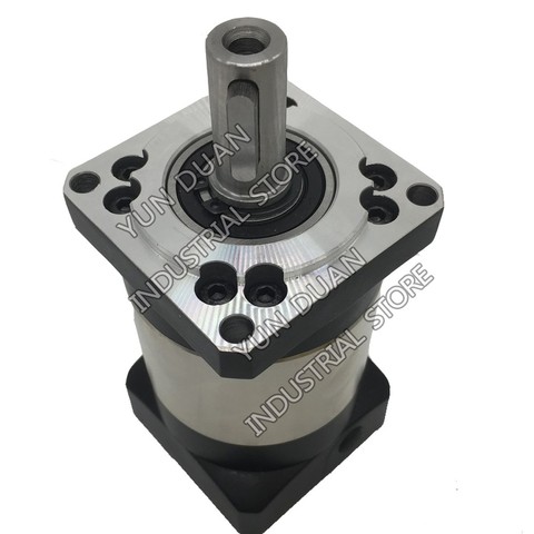 Nema23 Gearbox Planetary Reducer 6.35 8 11 14mm Input  shaft ratio 3~100:1 for 200W 400W 60mm Servo Nema23 57mm Stepper Motor ► Photo 1/6