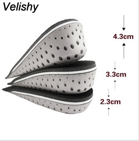 Men Women Memory Foam Increase Height High Half Insoles Shoe Inserts Increased Height Insole Pads 2.3-4.3cm Height ► Photo 1/5