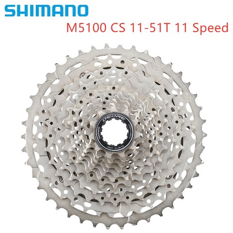 Shimano DEORE M5100 1-51T SLX m7000 Cassette 11speed 11-46t Bike Bicycle MTB  Freewheel for  GS SGS 11 speed Rear Derailleur ► Photo 1/6