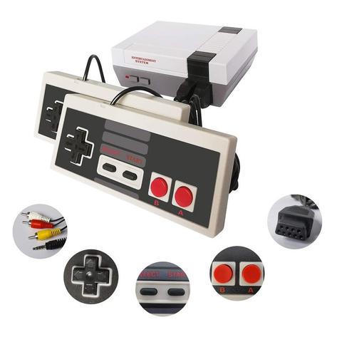 AV/HDMI NES Mini Classic Edition Retro Video Games Console with 2 Controllers Built-in 600 Classic Nintendo Games ► Photo 1/6