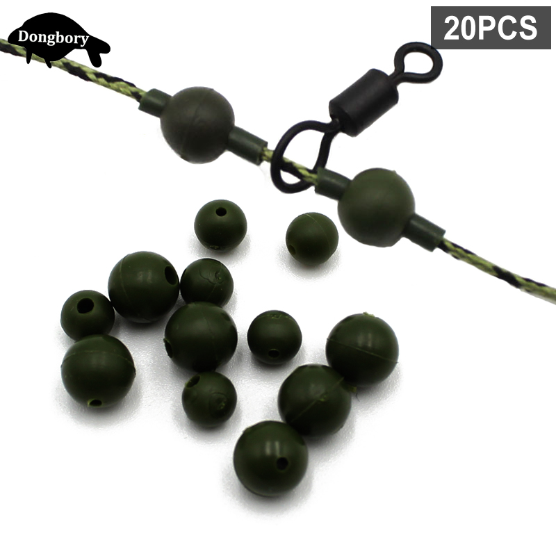 Rubber Fishing Terminal Tackle, Rubber Shock Beads