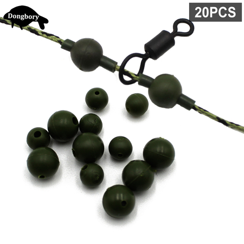 100Pcs Carp Fishing Accessories Shock Beads Rubber Floating Helicopter Chod Beads Rig Bore Shank Bead for Fishing Run Rig Tackle ► Photo 1/6