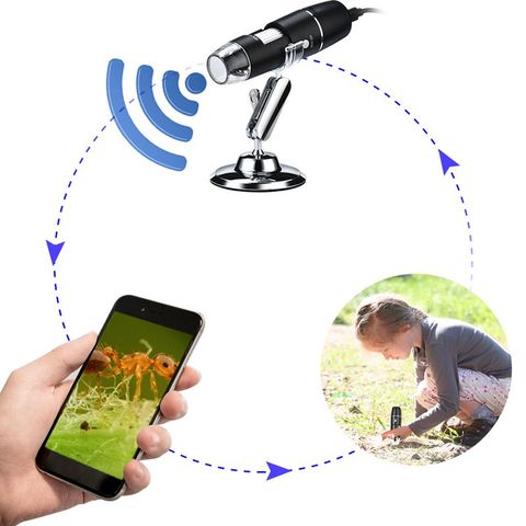 1000X Wifi Microscope Digital Magnifier Camera for Android ios iPhone iPad Electronic Stereo USB Endoscope Camera ► Photo 1/6